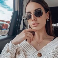 画像13: 9Five Clarity Lite & 24K Gold Gradation Sunglasses リムレス グラデーション サングラス (13)