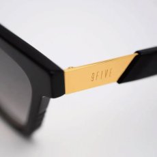 画像6: 9Five EM4 Black & 24K Gold Sunglasses イーエムフォー ブラック＆24Kゴールド サングラス 偏光レンズ (6)