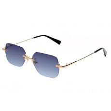 9Five Clarity Lite & 24K Gold Midnight Blue Gradation Sunglasses