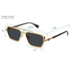 画像8: 9Five 9Five REIGN Black & 24K Gold Sunglasses レーイン ブラック24Kゴールド 偏光サングラス (8)