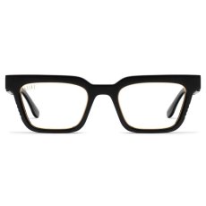 画像2: 9Five EM4 Black & 24K Gold Clear Lens glasses ブラック ゴールド クリアレンズ メガネ (2)