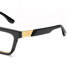 画像6: 9Five EM4 Black & 24K Gold Clear Lens glasses ブラック ゴールド クリアレンズ メガネ (6)