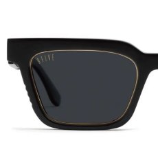 画像4: 9Five EM4 Black & 24K Gold Sunglasses イーエムフォー ブラック＆24Kゴールド サングラス 偏光レンズ (4)