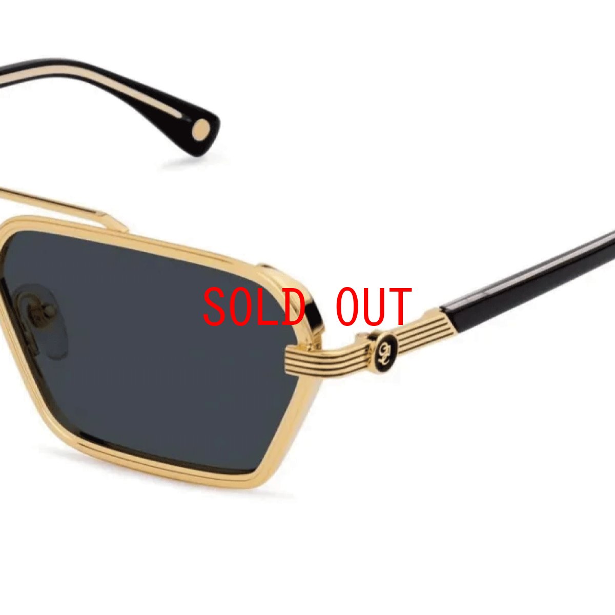 画像7: 9Five REIGN Black & 24K Gold Sunglasses レーイン ブラック24Kゴールド 偏光サングラス (7)