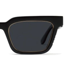 画像5: 9Five EM4 Black & 24K Gold Sunglasses イーエムフォー ブラック＆24Kゴールド サングラス 偏光レンズ (5)