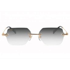 画像2: 9Five Clarity Lite & 24K Gold Gradation Sunglasses リムレス グラデーション サングラス (2)