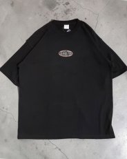 画像2: Shellter Oval S/S Embroidery Logo Tee Black 半袖 Tシャツ (2)