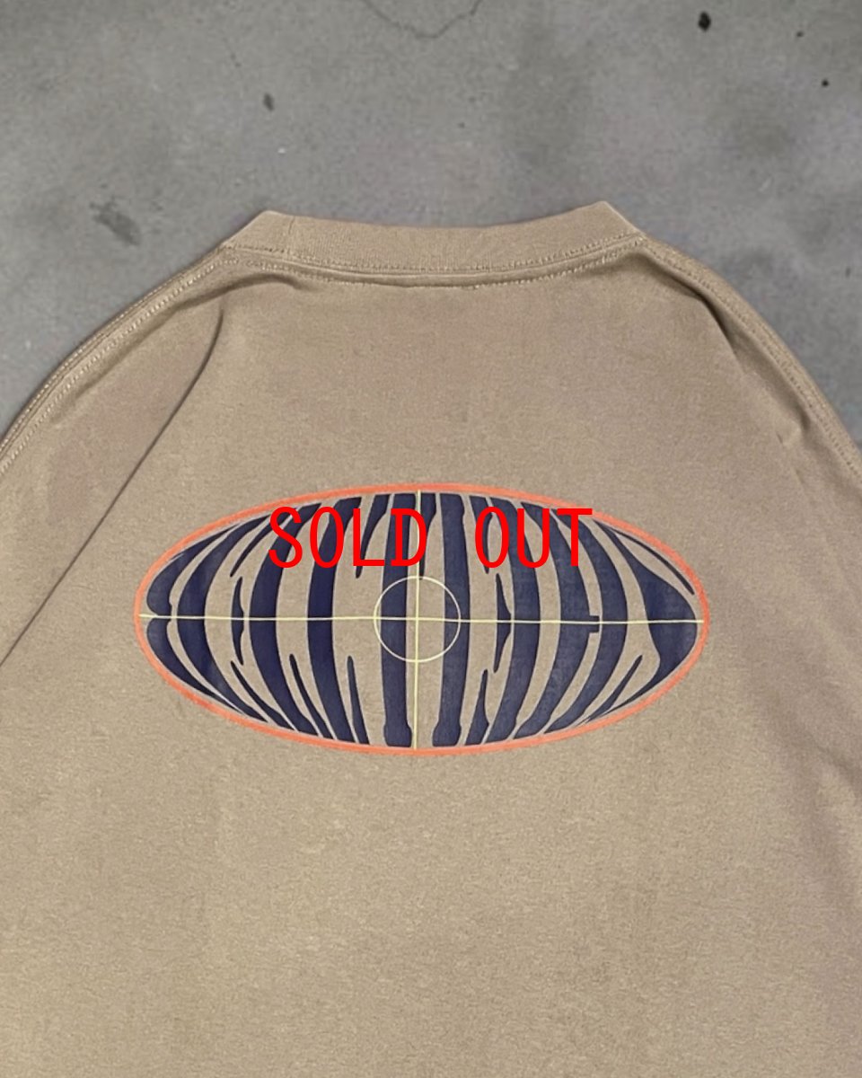 画像4: 【Shellter 沖縄 Tシャツ メンズファッション】Oval S/S Embroidery Logo Tee Sand Beige シェルター 半袖 シャツ (4)
