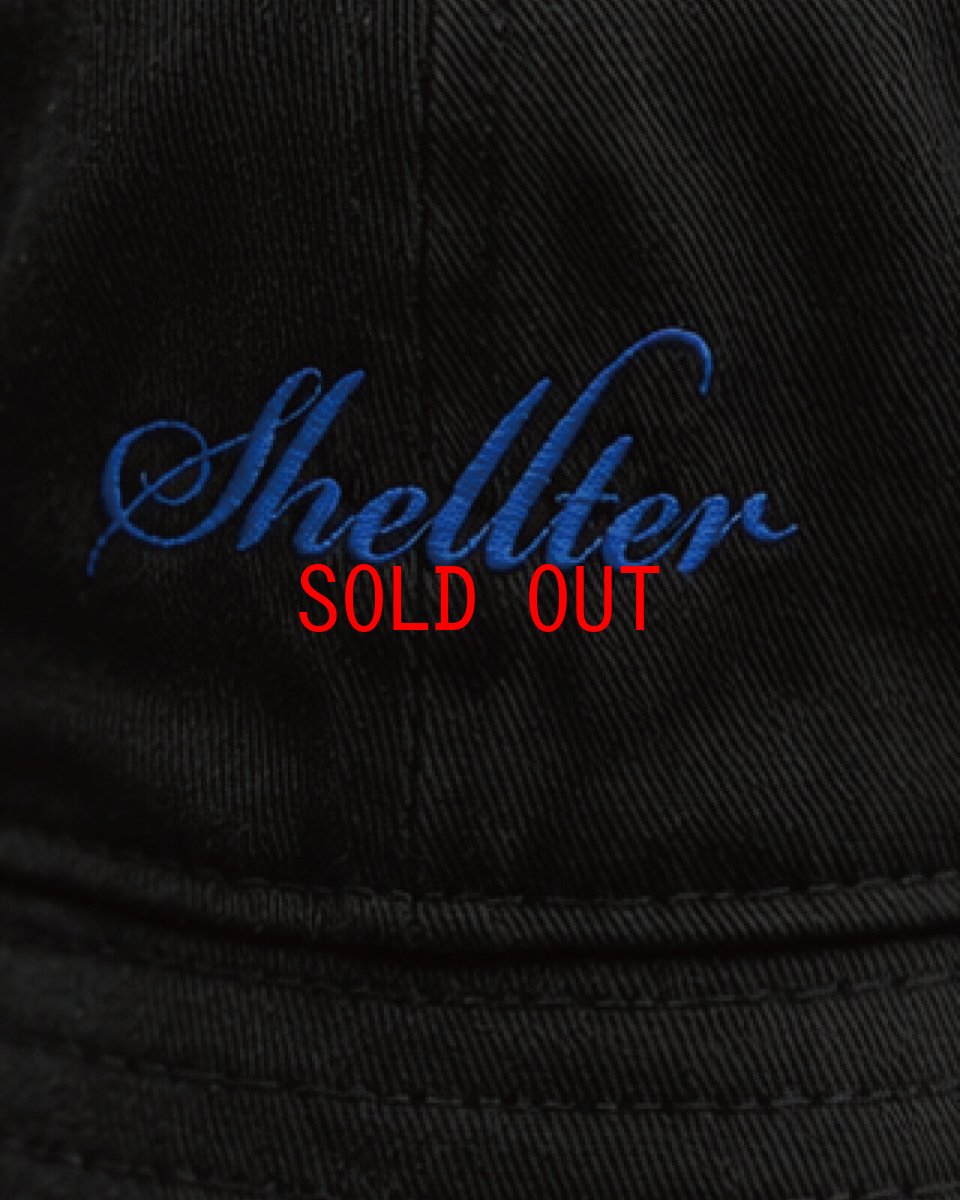 画像4: 【Shellter 沖縄 帽子 メンズファッション】Script Logo Solid Bucket Bell Hat Cap Black ソリッド バケット ハット ベル キャップ (4)