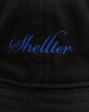 画像4: Shellter Script Logo Solid Bucket Bell Hat Cap Black ソリッド バケット ハット ベル キャップ 帽子 (4)