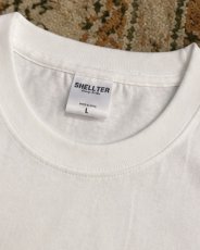 画像5: Shellter Script S/S Embroidery Small Logo Tee White 半袖 Tシャツ (5)