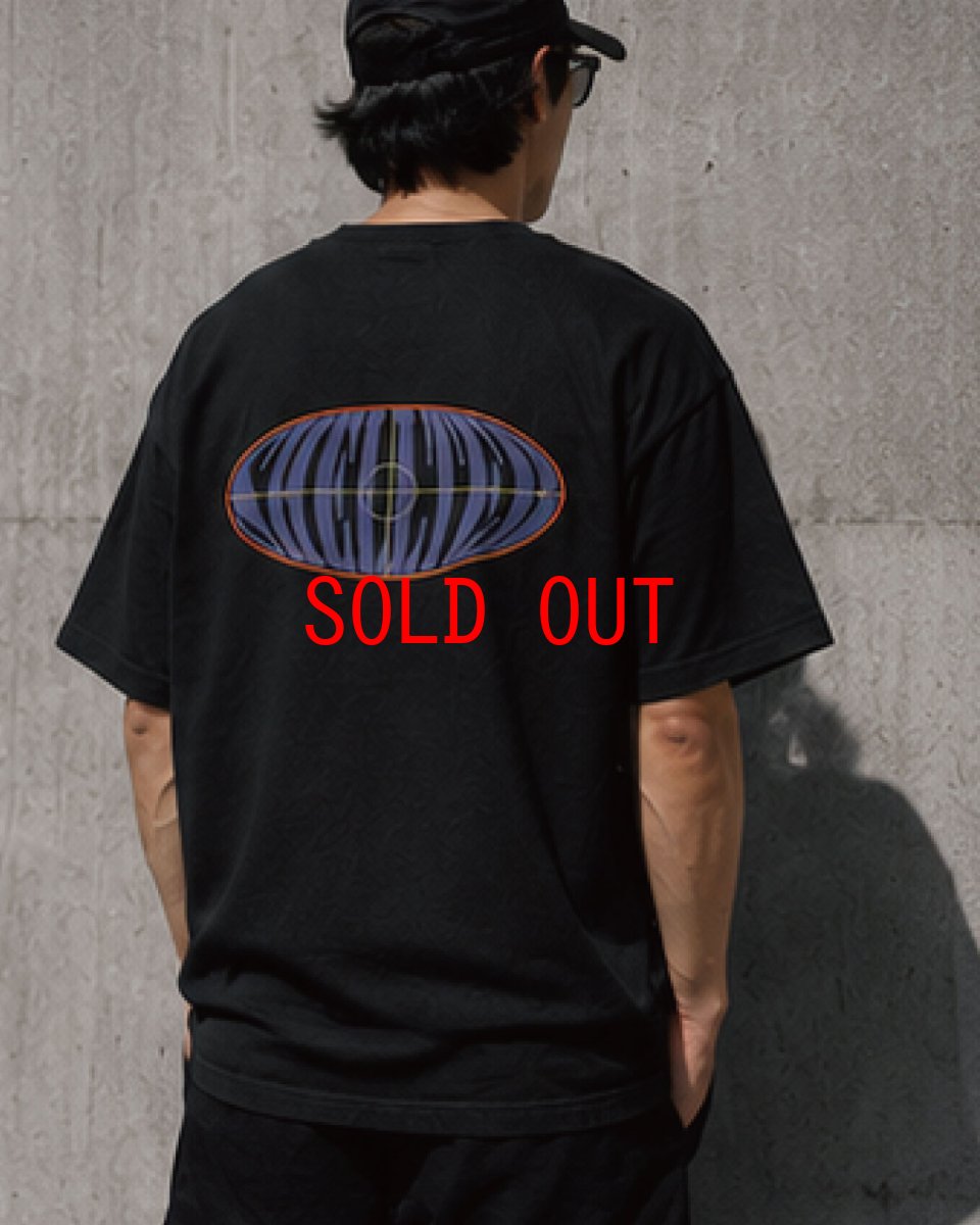 画像5: 【Shellter 沖縄 Tシャツ メンズファッション】Oval S/S Embroidery Logo Tee Black シェルター 半袖 シャツ (5)