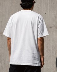 画像7: Shellter Script S/S Embroidery Small Logo Tee White 半袖 Tシャツ (7)