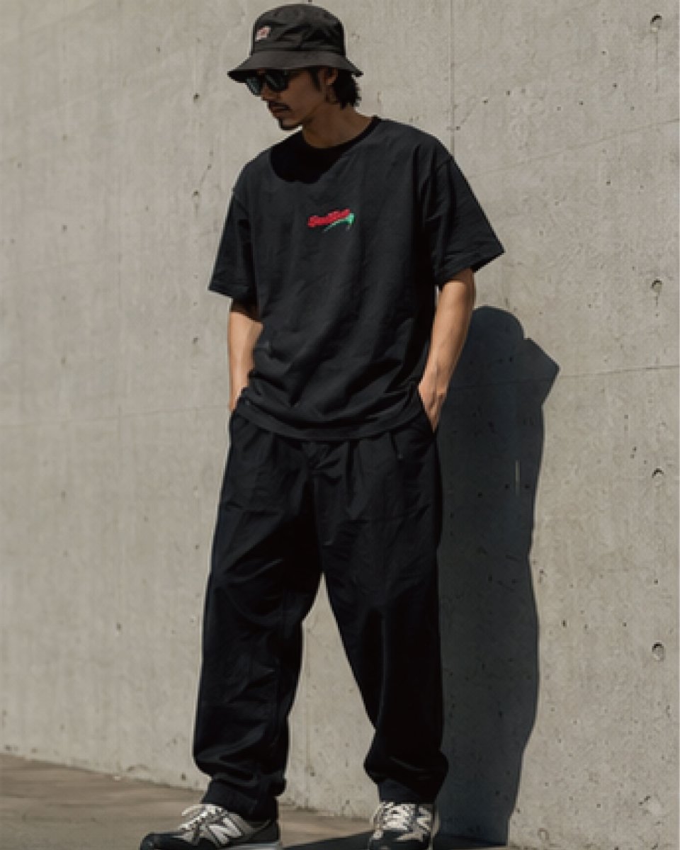 画像7: Shellter Cigar S/S Embroidery Logo Tee Black 半袖 Tシャツ (7)