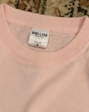 画像5: Shellter Script S/S Embroidery Small Logo Tee Pink 半袖 Tシャツ (5)