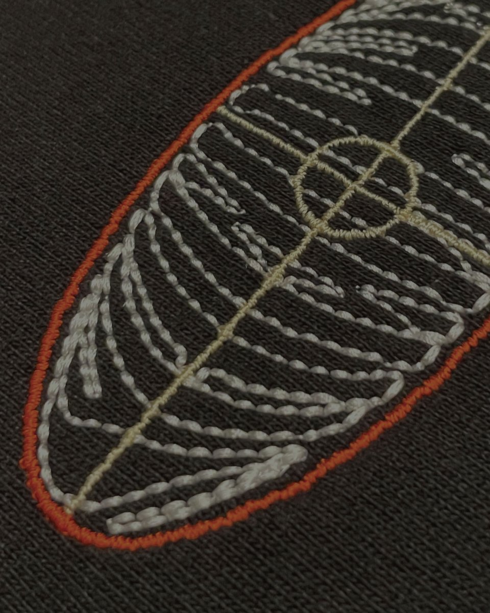 画像4: Shellter Oval S/S Embroidery Logo Tee Black 半袖 Tシャツ (4)