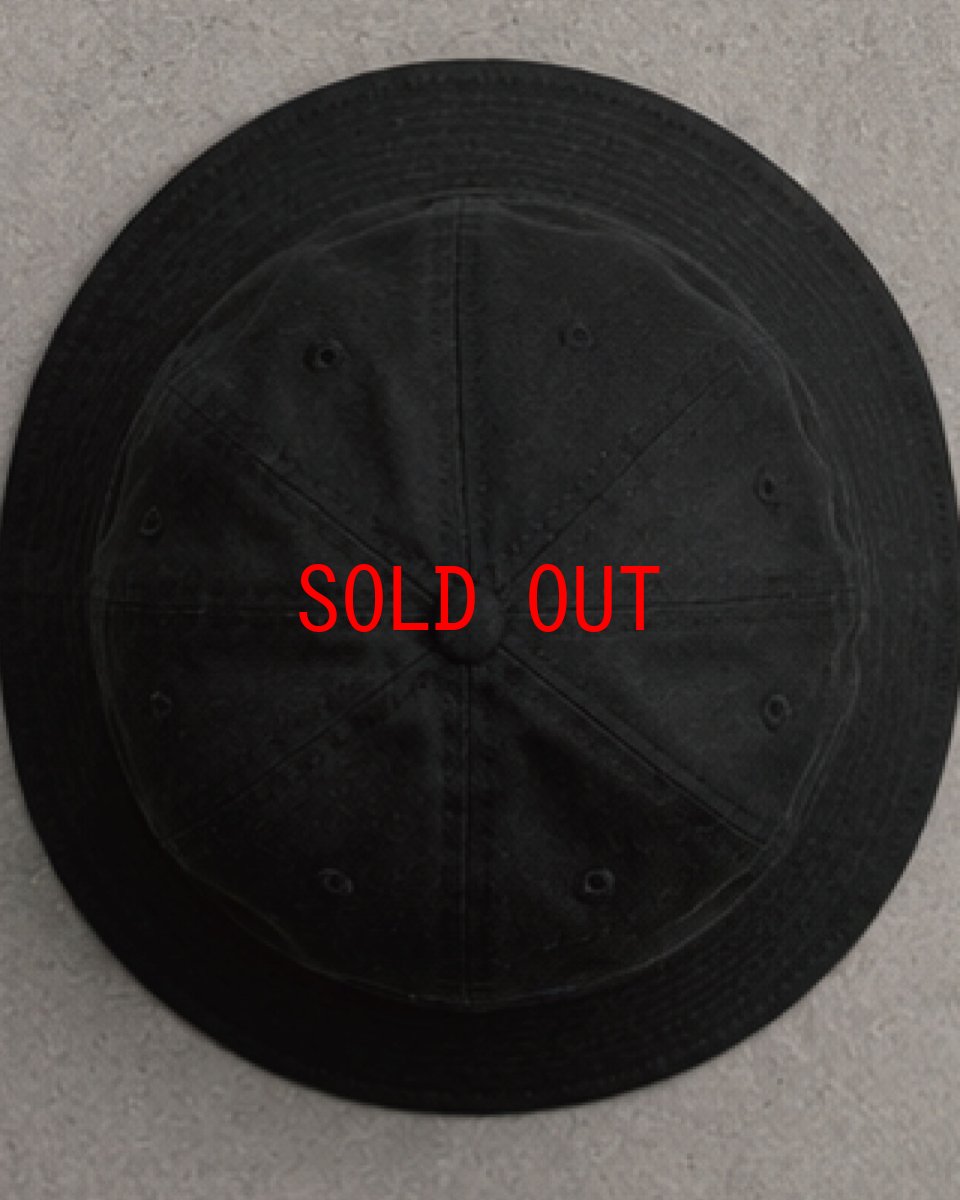 画像7: 【Shellter 沖縄 帽子 メンズファッション】Script Logo Solid Bucket Bell Hat Cap Black ソリッド バケット ハット ベル キャップ (7)