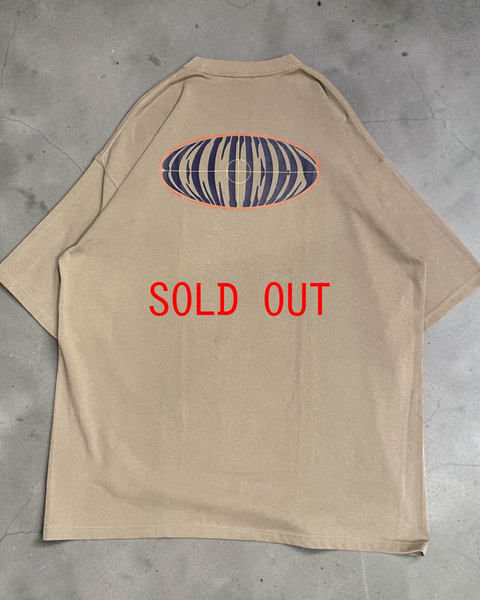 Shellter Oval S/S Embroidery Logo Tee Sand Beige