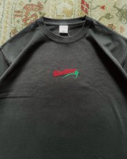 画像5: Shellter Cigar S/S Embroidery Logo Tee Black 半袖 Tシャツ (5)