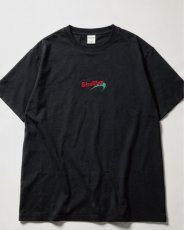 画像2: Shellter Cigar S/S Embroidery Logo Tee Black 半袖 Tシャツ (2)