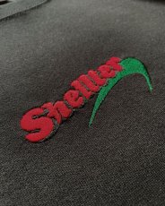 画像4: Shellter Cigar S/S Embroidery Logo Tee Black 半袖 Tシャツ (4)