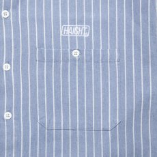 画像5: STRIPE DENIM SHIRT L.Blue ライトオンス デニム ストライプ シャツ (5)