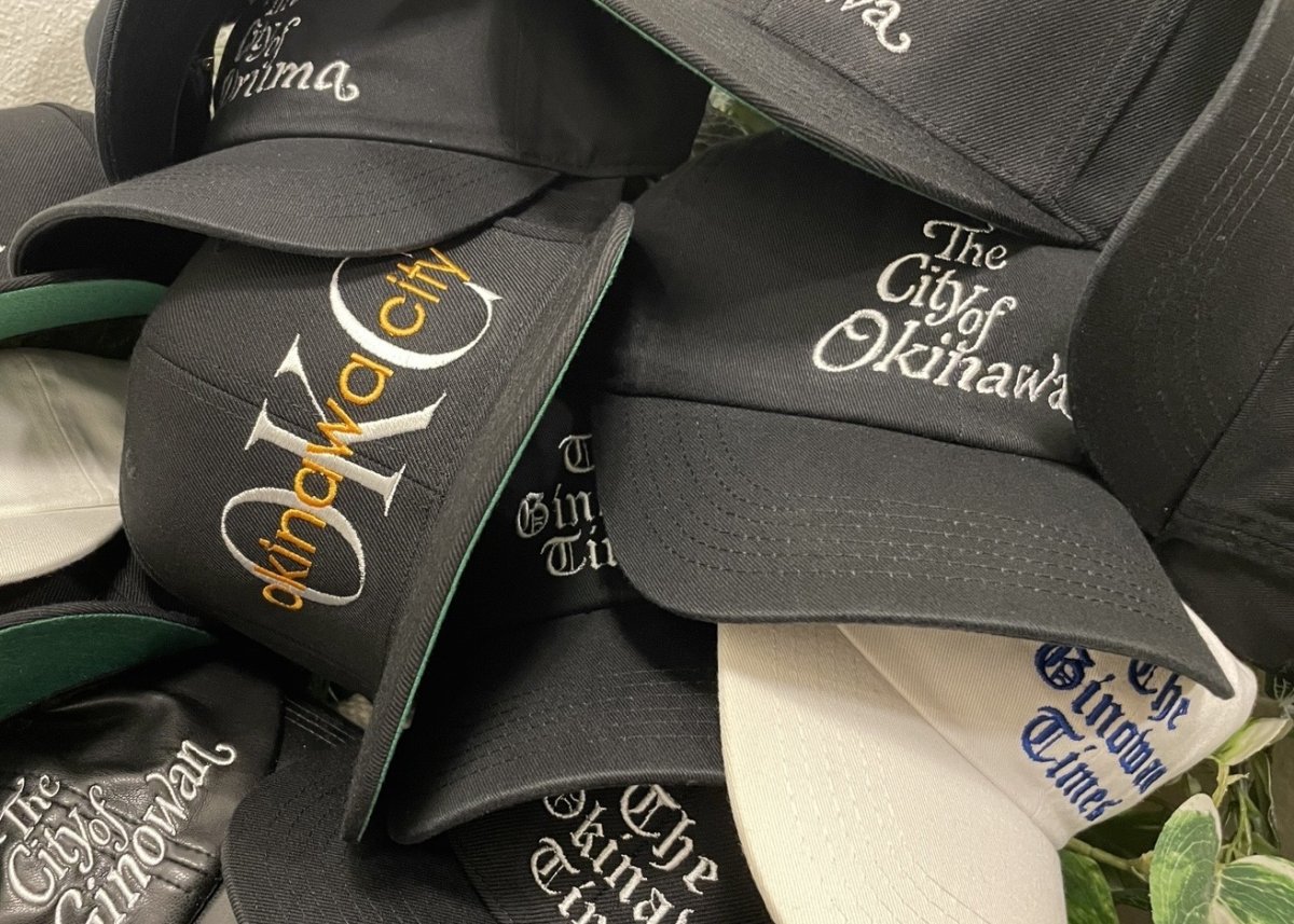画像1: MY CITY MADE OKC Okinawa City Snapback Cap ブラック キャップ (1)