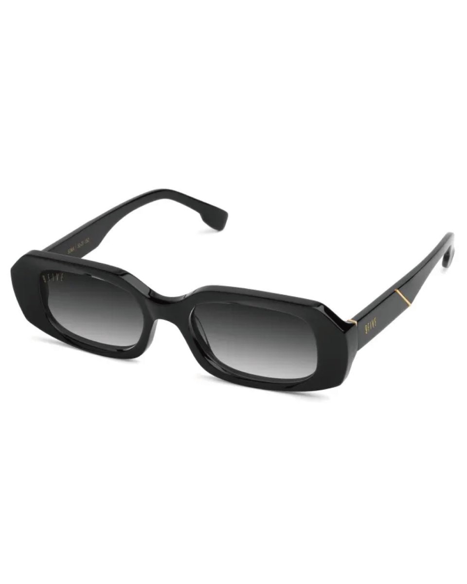 画像1: 9Five SOMA Black & 24K Gold Gradation Sunglasses 24Kゴールド UV 偏光 グラデーション サングラス (1)