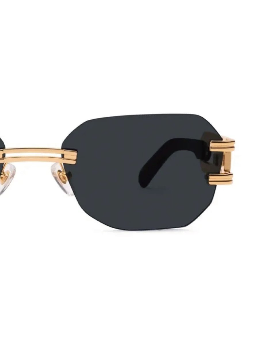 画像5: 9Five ROYALS LITE Black & 24K Gold Sunglasses 24Kゴールド UV 偏光 グラデーション サングラス (5)