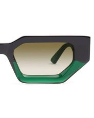 画像10: 9Five VINCENT Tundra Green & 24K Gold Sepia Gradation Sunglasses 24Kゴールド UV 偏光 サングラス (10)