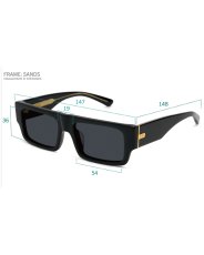 画像7: 9Five SANDS Clearlens Glasses 24Kゴールド UV 偏光 サングラス (7)