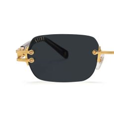 画像6: 9Five PURITY Black & 24k Gold Sunglasses プリティ 24Kゴールド UV 偏光 サングラス (6)