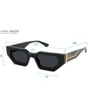 画像17: 9Five VINCENT Tundra Green & 24K Gold Sepia Gradation Sunglasses 24Kゴールド UV 偏光 サングラス (17)