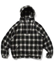 画像2: LFYT Ombre Anorak Jacket オンブレチェック アノラック ジャケット (2)