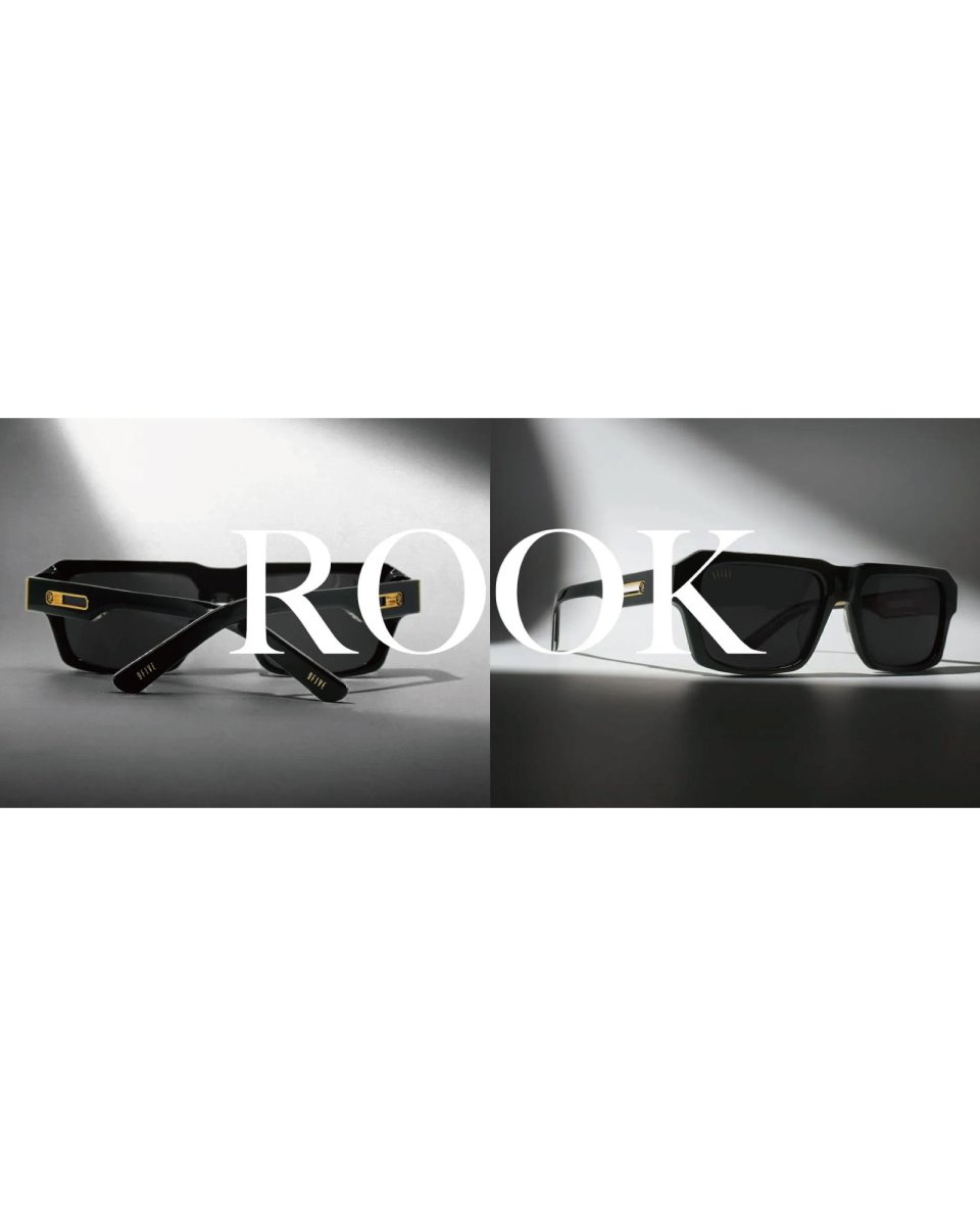 画像5: 9Five ROOK Black & 24k Gold Sunglasses ゴールド UV 偏光 サングラス メガネ (5)