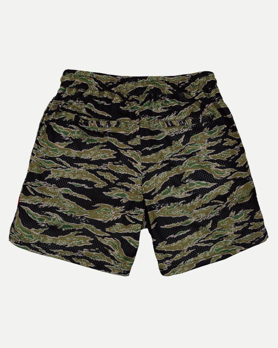 画像6: Interbreed Airy Training Mesh Shorts トレーニング メッシュ ショーツ タイガーカモ 迷彩 ハーフパンツ (6)