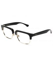 画像1: 9Five Belmont Black & 24K Gold Clear Lens Glasses ベルモント ゴールド UV 偏光 クリアレンズ メガネ (1)