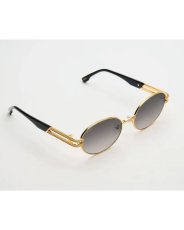 画像6: 9Five LOTUS Black & 24k Gold Sunglasses ダイムライト ゴールド UV 偏光 サングラス メガネ (6)