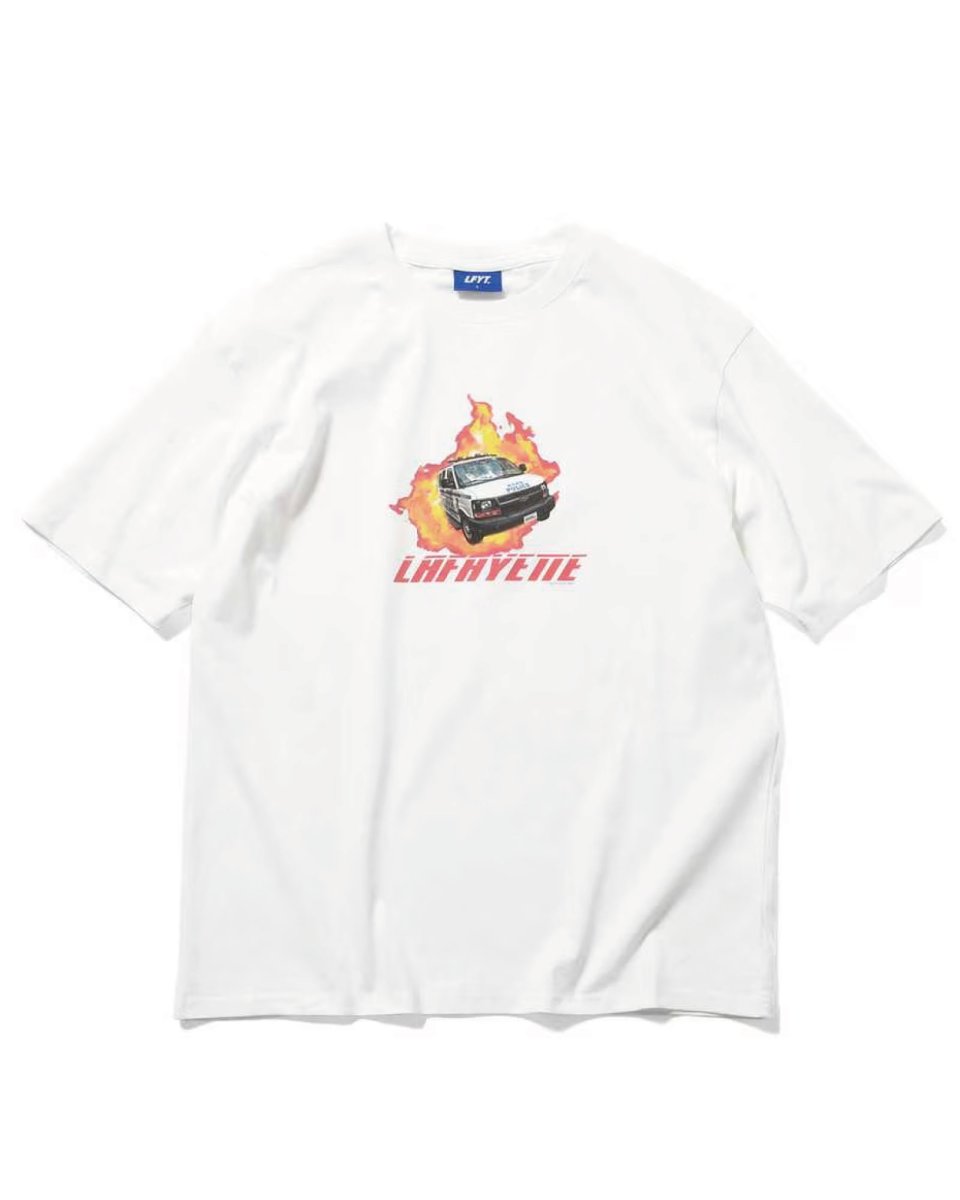 画像4: LFYT Full Speed Tee White 半袖 Tシャツ (4)