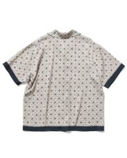 画像3: LFYT Arabesque Pattern Open Collar Shirt 半袖 開襟シャツ (3)