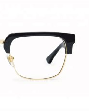 画像5: 9Five Belmont Black & 24K Gold Clear Lens Glasses ベルモント ゴールド UV 偏光 クリアレンズ メガネ (5)