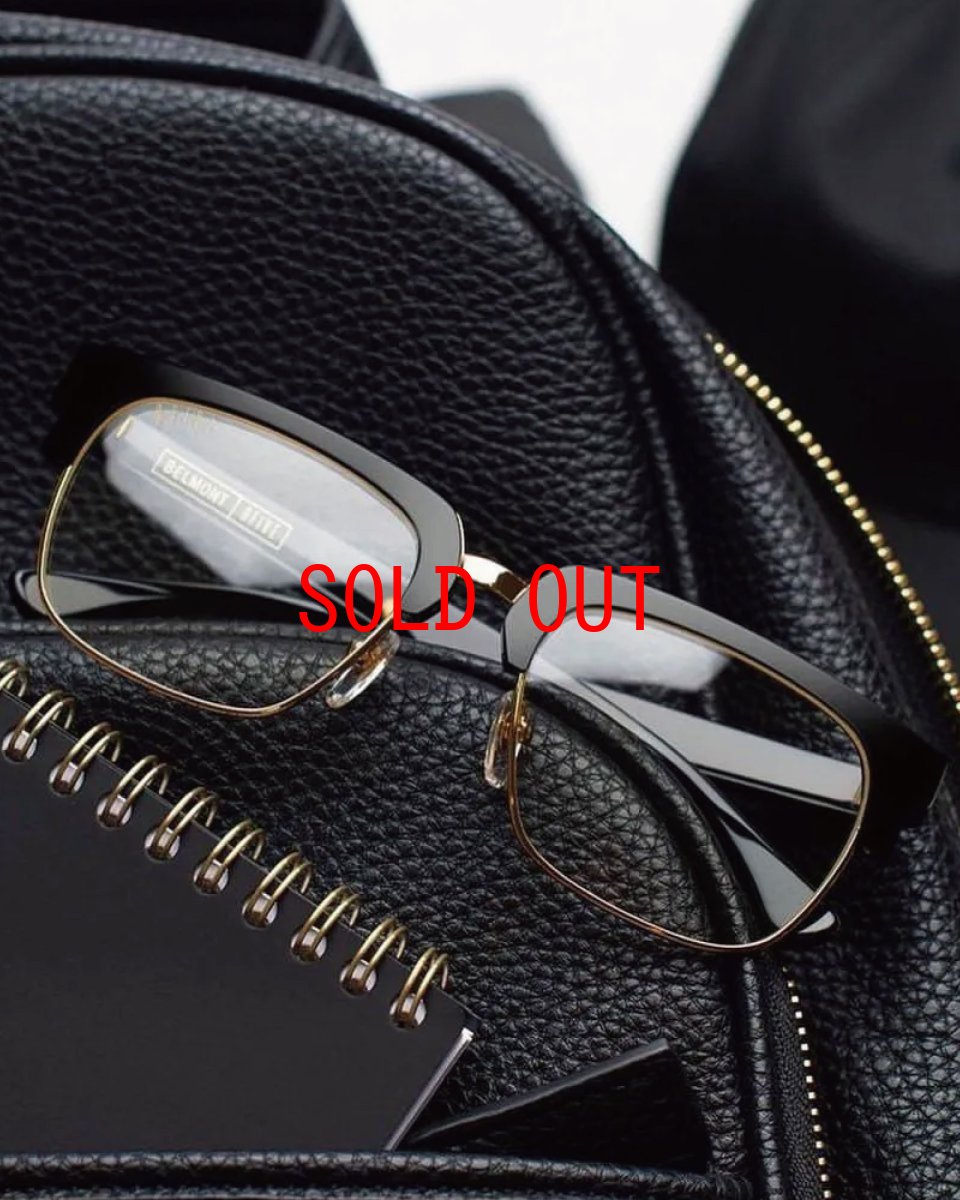 画像7: 9Five Belmont Black & 24K Gold Sunglasses ベルモント ゴールド UV 偏光 サングラス メガネ (7)
