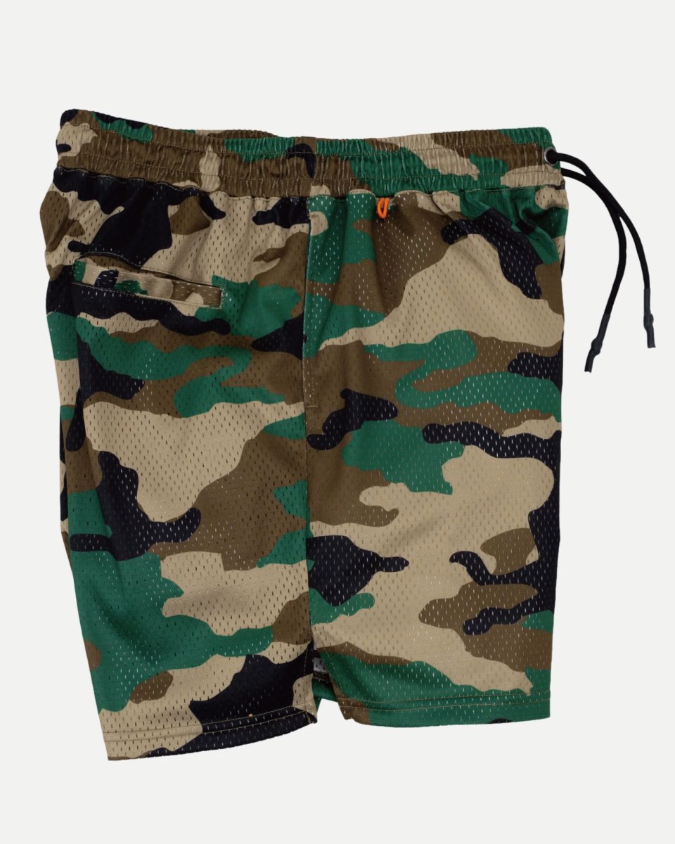 画像7: Interbreed Airy Training Mesh Shorts トレーニング メッシュ ショーツ カモ 迷彩 ハーフパンツ (7)