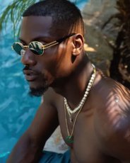 画像4: 9Five LOTUS Black & 24k Gold Sunglasses ダイムライト ゴールド UV 偏光 サングラス メガネ (4)
