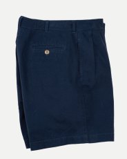 画像7: INTERBREED Embroidered Tuck Shorts タック ショーツ ネイビー 刺繍 ハーフパンツ (7)