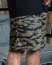 画像7: Interbreed Airy Training Mesh Shorts トレーニング メッシュ ショーツ タイガーカモ 迷彩 ハーフパンツ (7)