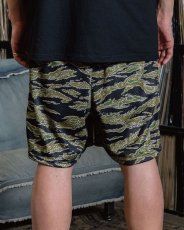 画像9: Interbreed Airy Training Mesh Shorts トレーニング メッシュ ショーツ タイガーカモ 迷彩 ハーフパンツ (9)