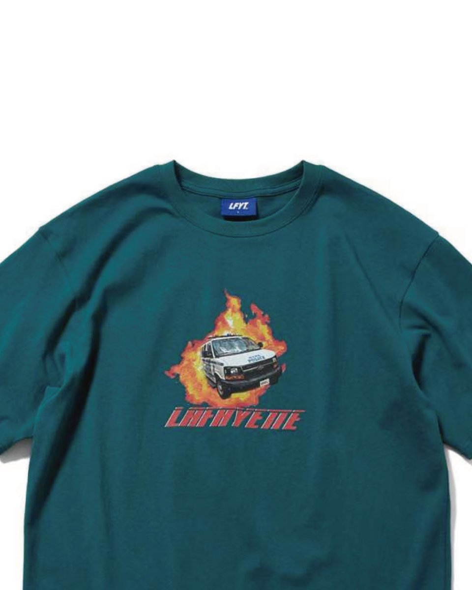 画像4: LFYT Full Speed Tee Teal 半袖 Tシャツ (4)
