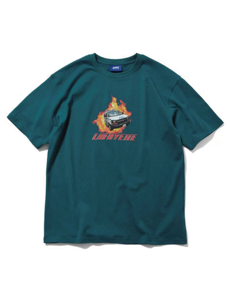 画像2: LFYT Full Speed Tee Teal 半袖 Tシャツ (2)