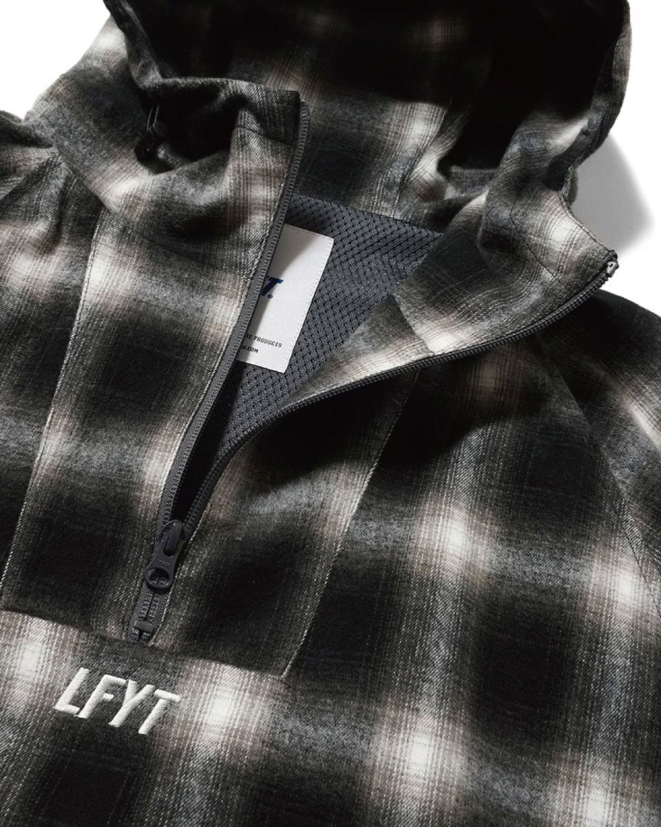 画像4: LFYT Ombre Anorak Jacket オンブレチェック アノラック ジャケット (4)